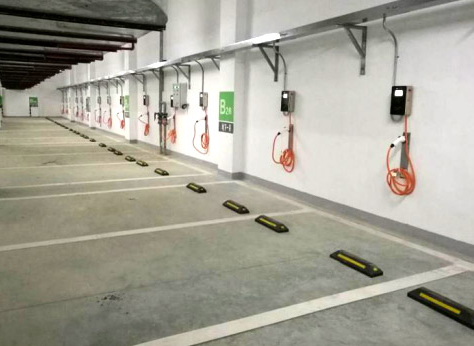 广州盈熙商贸中心充电桩应用案例