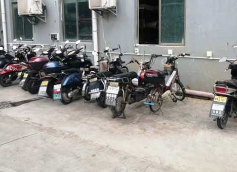 ?工厂安装10路电瓶车充电桩项目(图1)