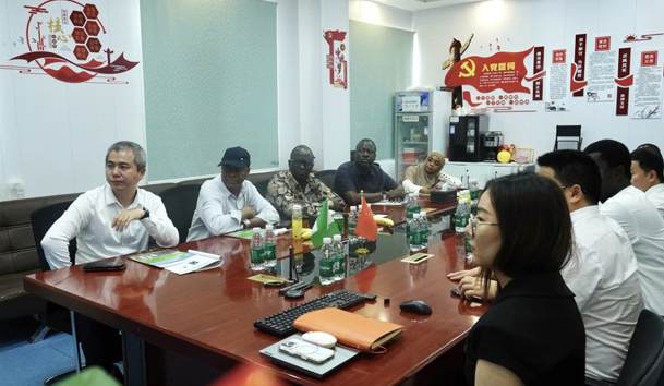 立足中国，链接世界｜尼日利亚合作伙伴来访赢咖娱乐总部，共促中非能源升级(图2)
